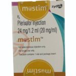 plerixafor injection mostim 24 mg 1 2 ml