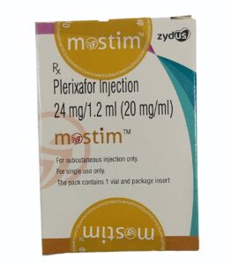 plerixafor injection mostim 24 mg 1 2 ml