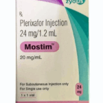plerixafor mostim 24mg injection mozobil