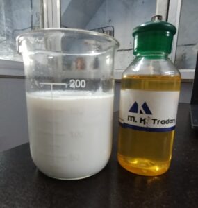 spun yarn oil